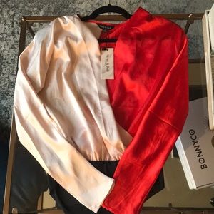 Two toned bodysuit size Small